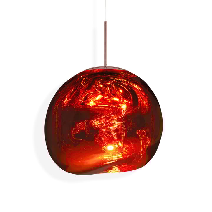 Lámpara colgante Melt LED, cobre Tom Dixon