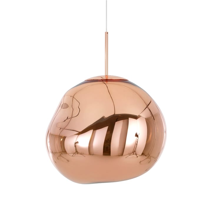 Lámpara colgante Melt LED, cobre Tom Dixon