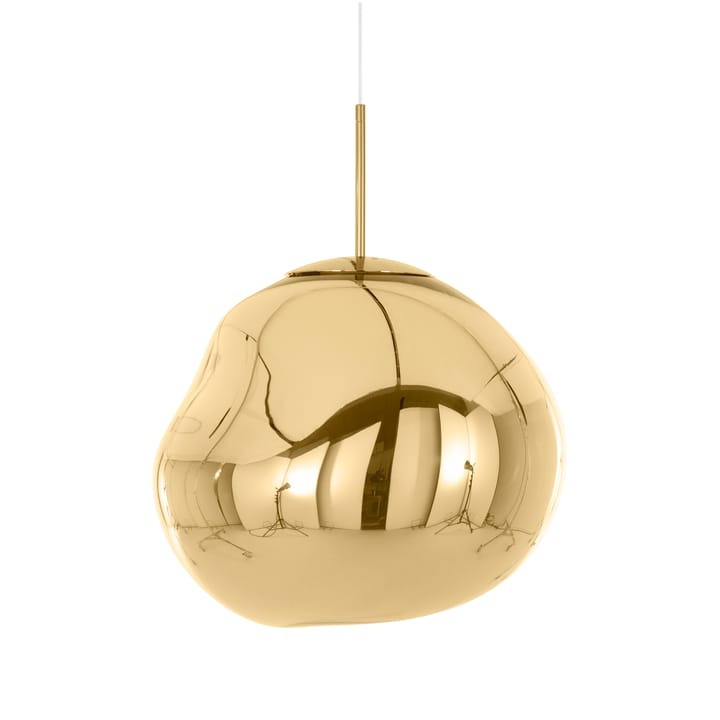 Lámpara colgante Melt LED, Dorado Tom Dixon