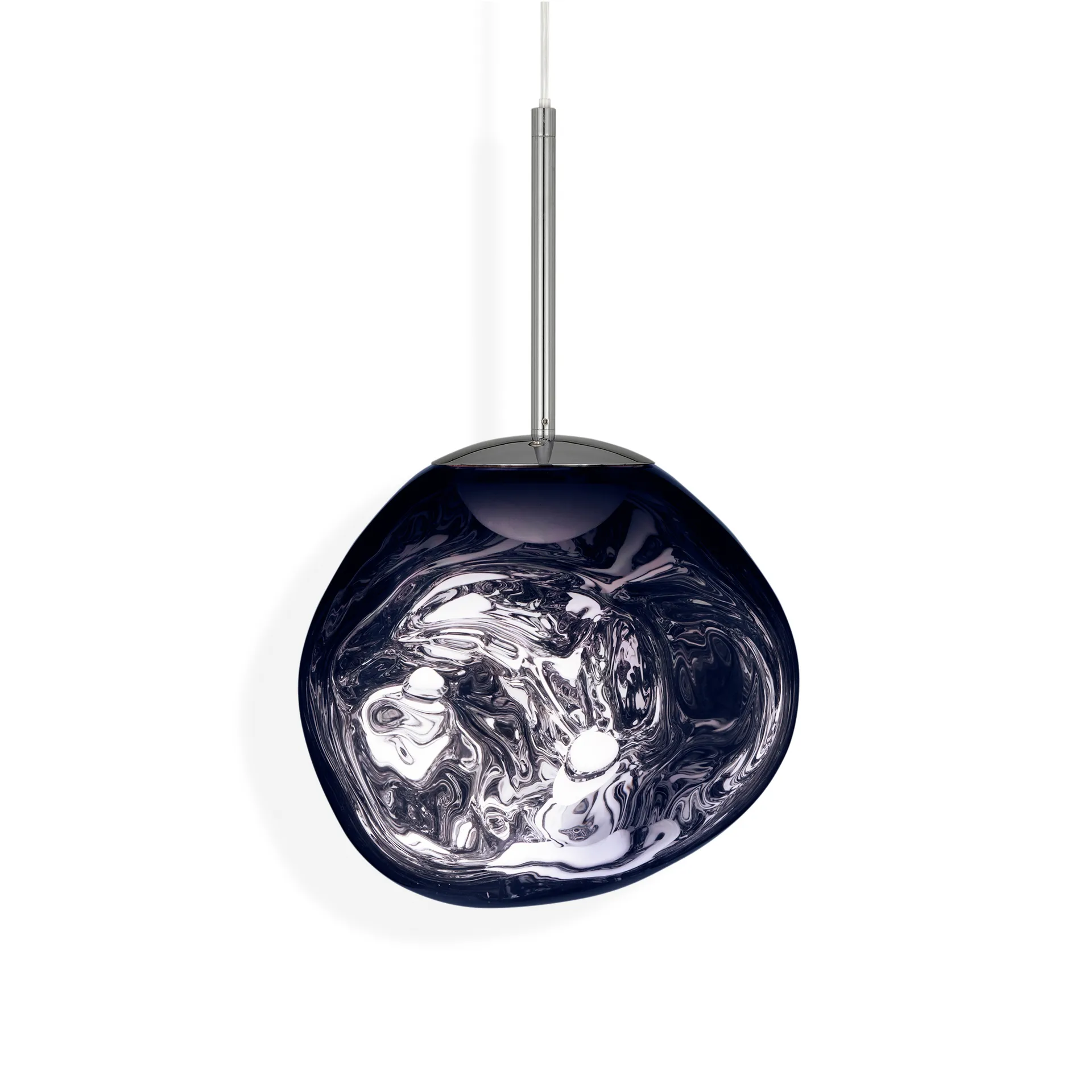 Lámpara colgante Melt LED, Humo, mini 27x28 cm Tom Dixon