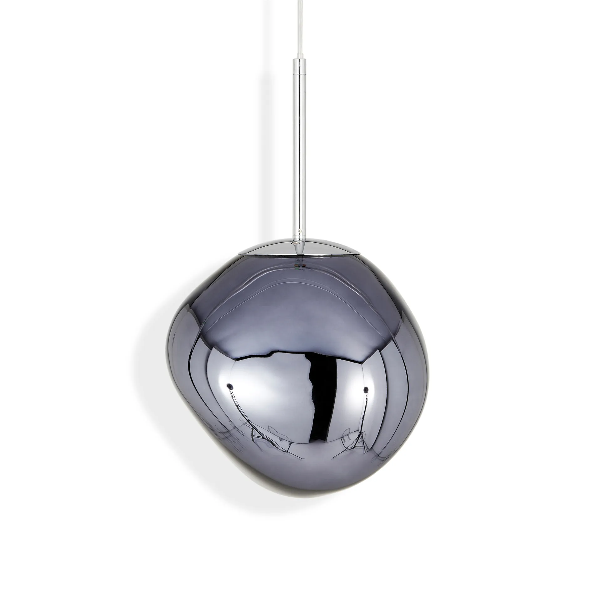 Lámpara colgante Melt LED, Humo, mini 27x28 cm Tom Dixon
