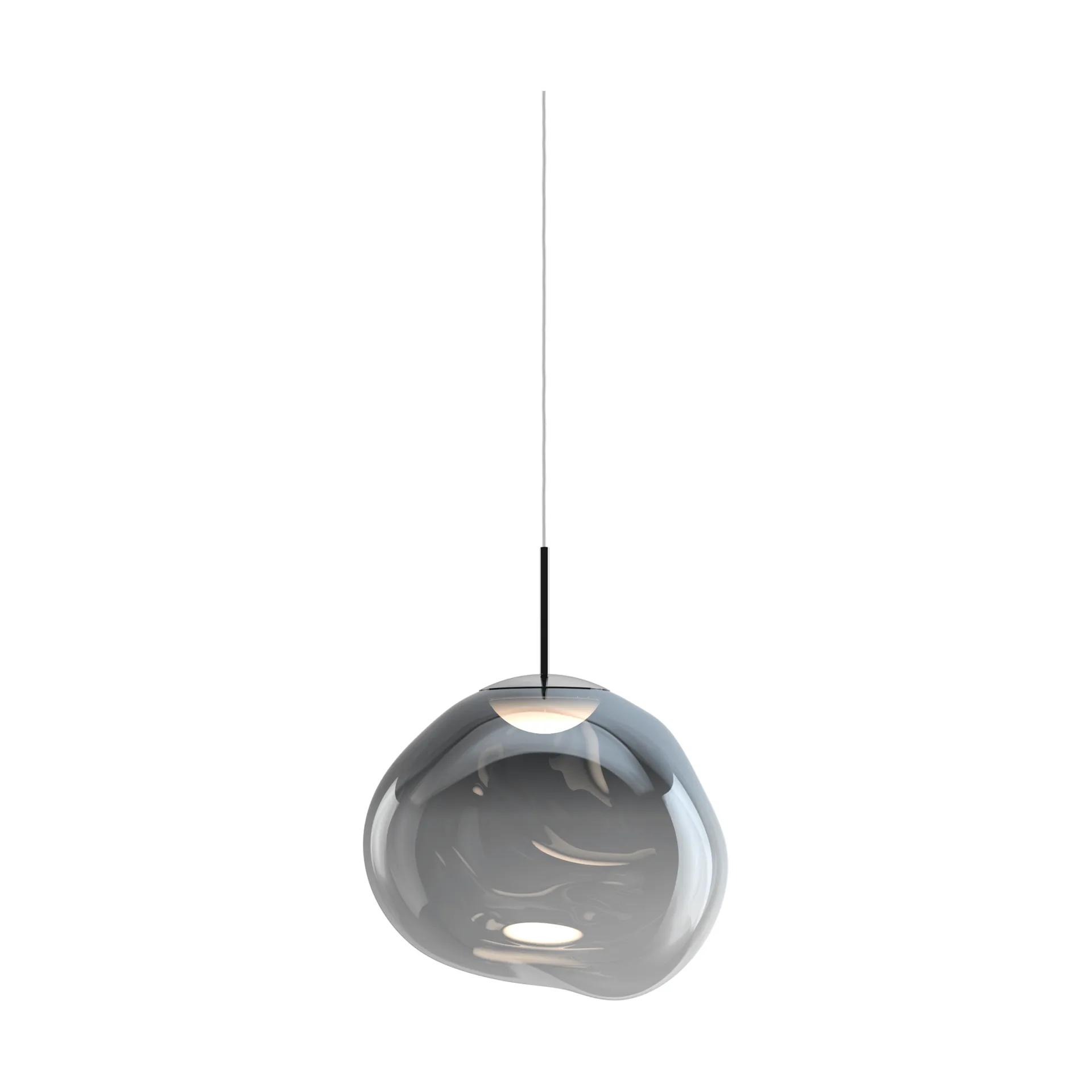 Lámpara colgante Melt LED, Níquel Tom Dixon