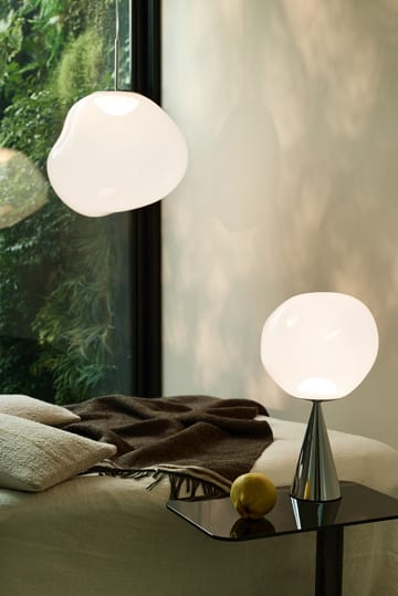 Lámpara colgante Melt LED - Opal-silver - Tom Dixon