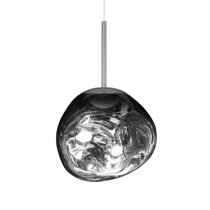 Lámpara colgante Melt mini LED - cromo - Tom Dixon