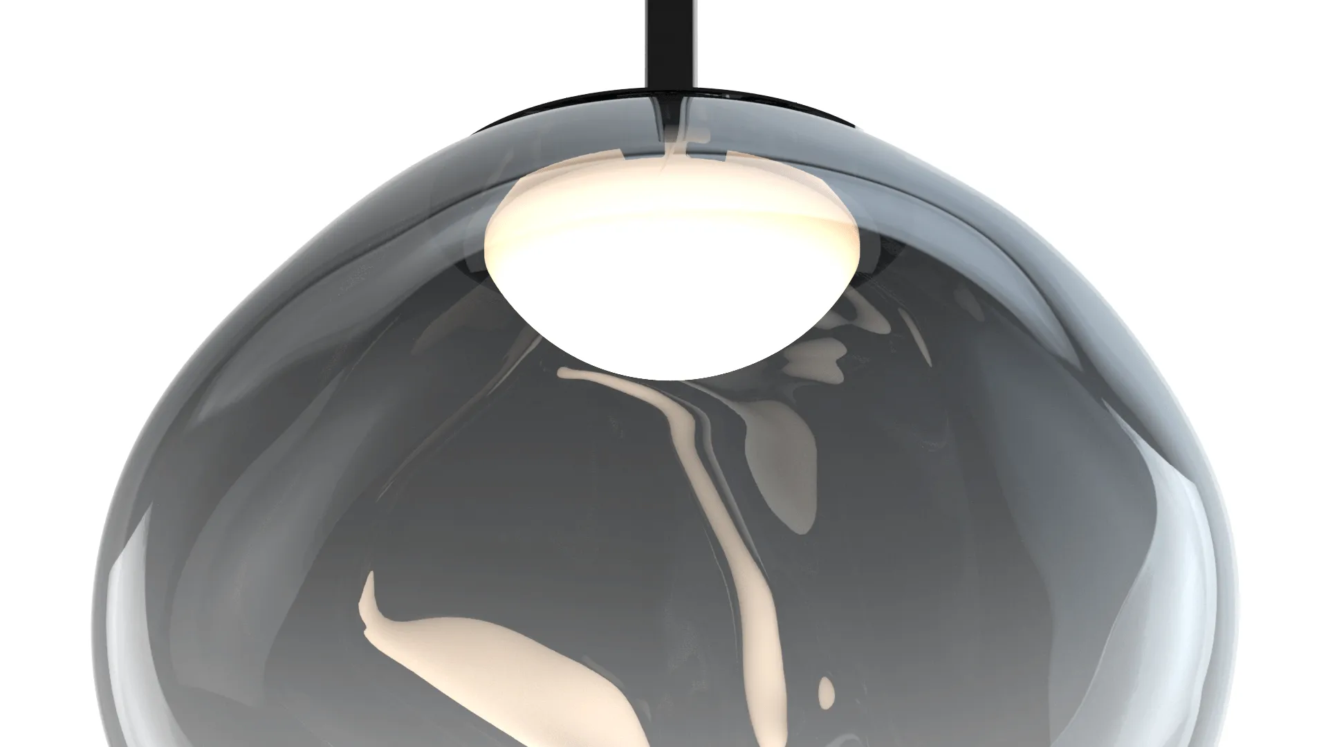 Lámpara colgante Melt mini LED, Níquel Tom Dixon
