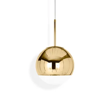 Lámpara colgante Mirror Ball LED Ø25 cm - Dorado - Tom Dixon