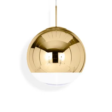 Lámpara colgante Mirror Ball LED Ø50 cm - Dorado - Tom Dixon