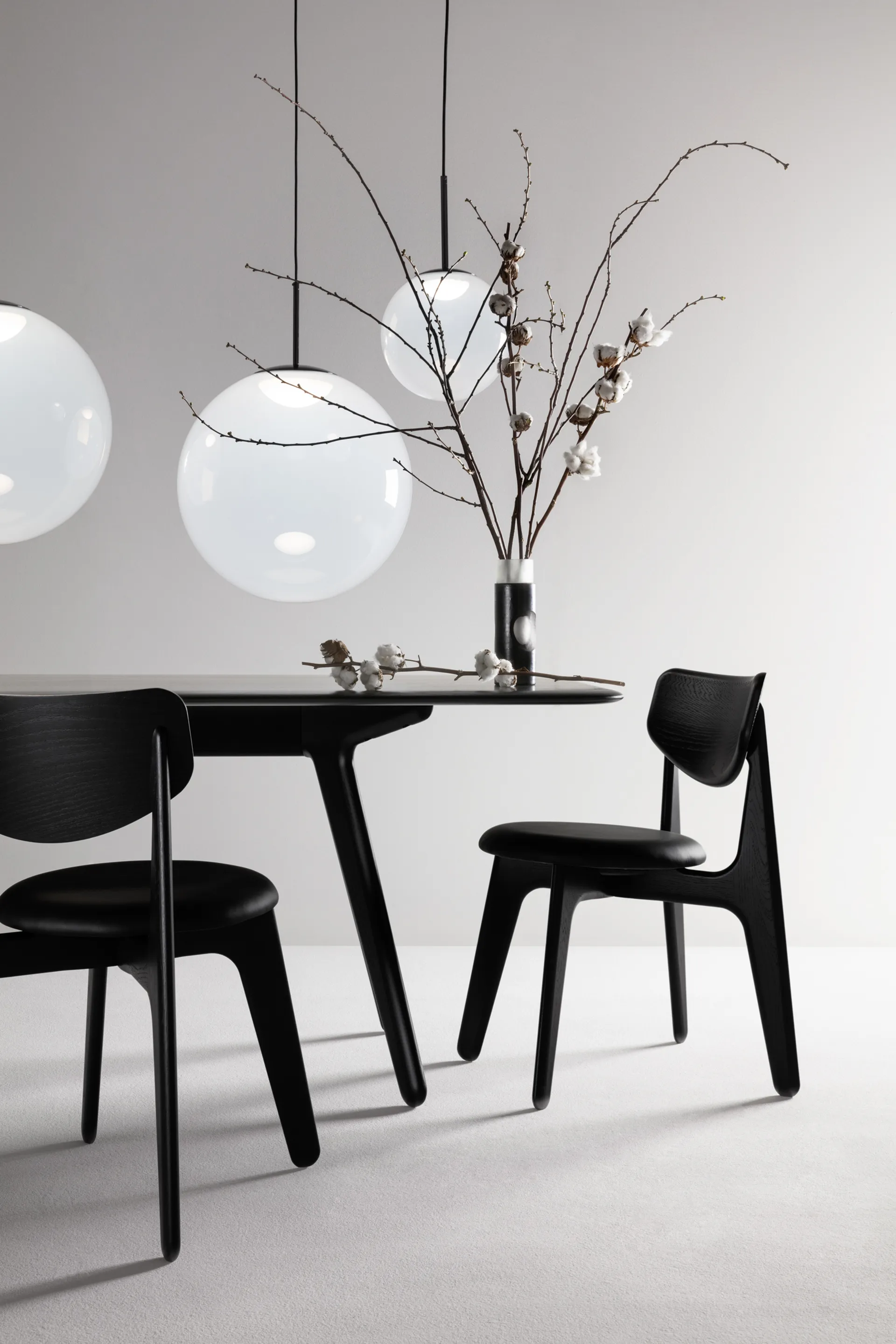 Lámpara colgante Opal Ø50 cm, Blanco Tom Dixon