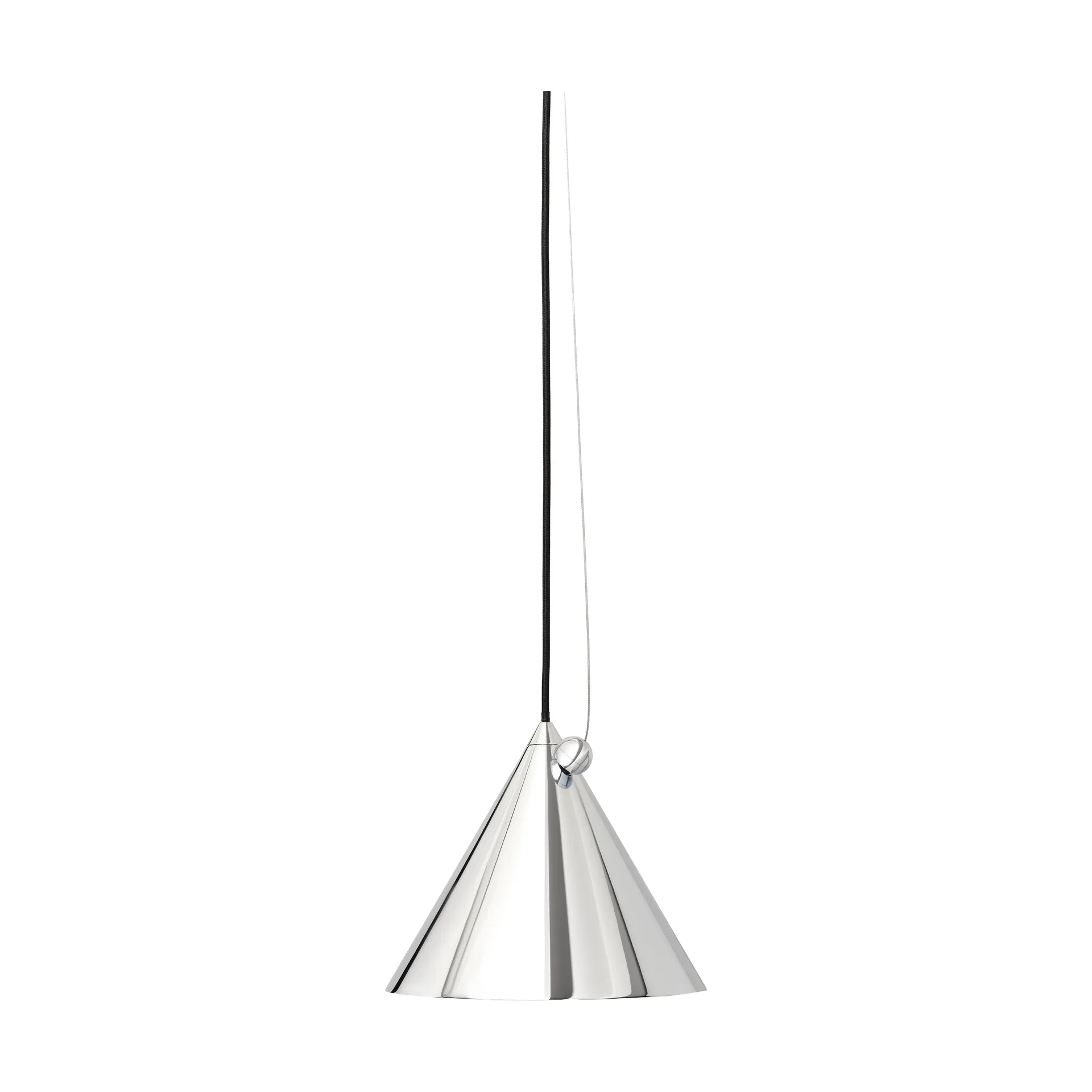 Lámpara colgante Pose, Plata, Ø25 × 24,5 cm Tom Dixon