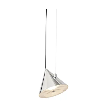 Lámpara colgante Pose - Plata, Ø25 × 24,5 cm - Tom Dixon