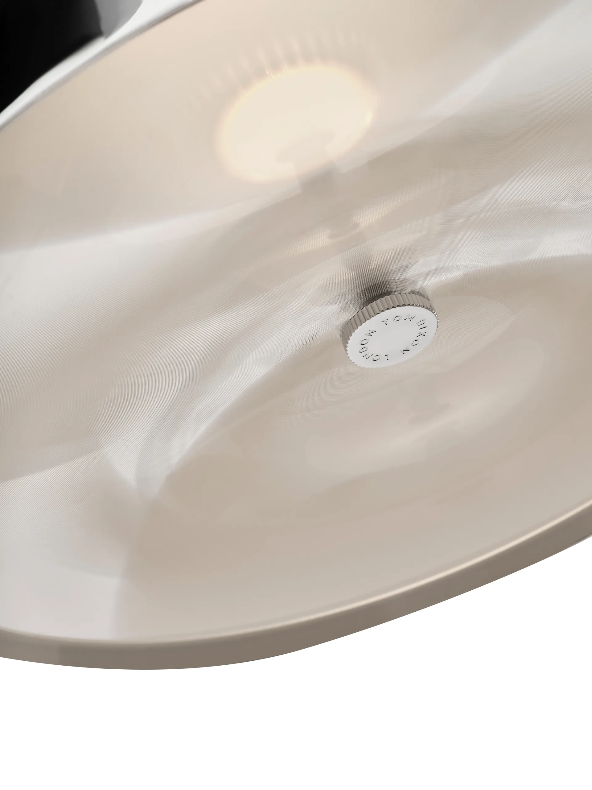 Lámpara colgante Pose, Plata, Ø25 × 24,5 cm Tom Dixon