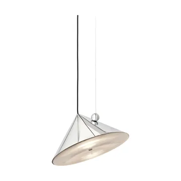 Lámpara colgante Pose - Silver, Ø43 × 30 cm - Tom Dixon