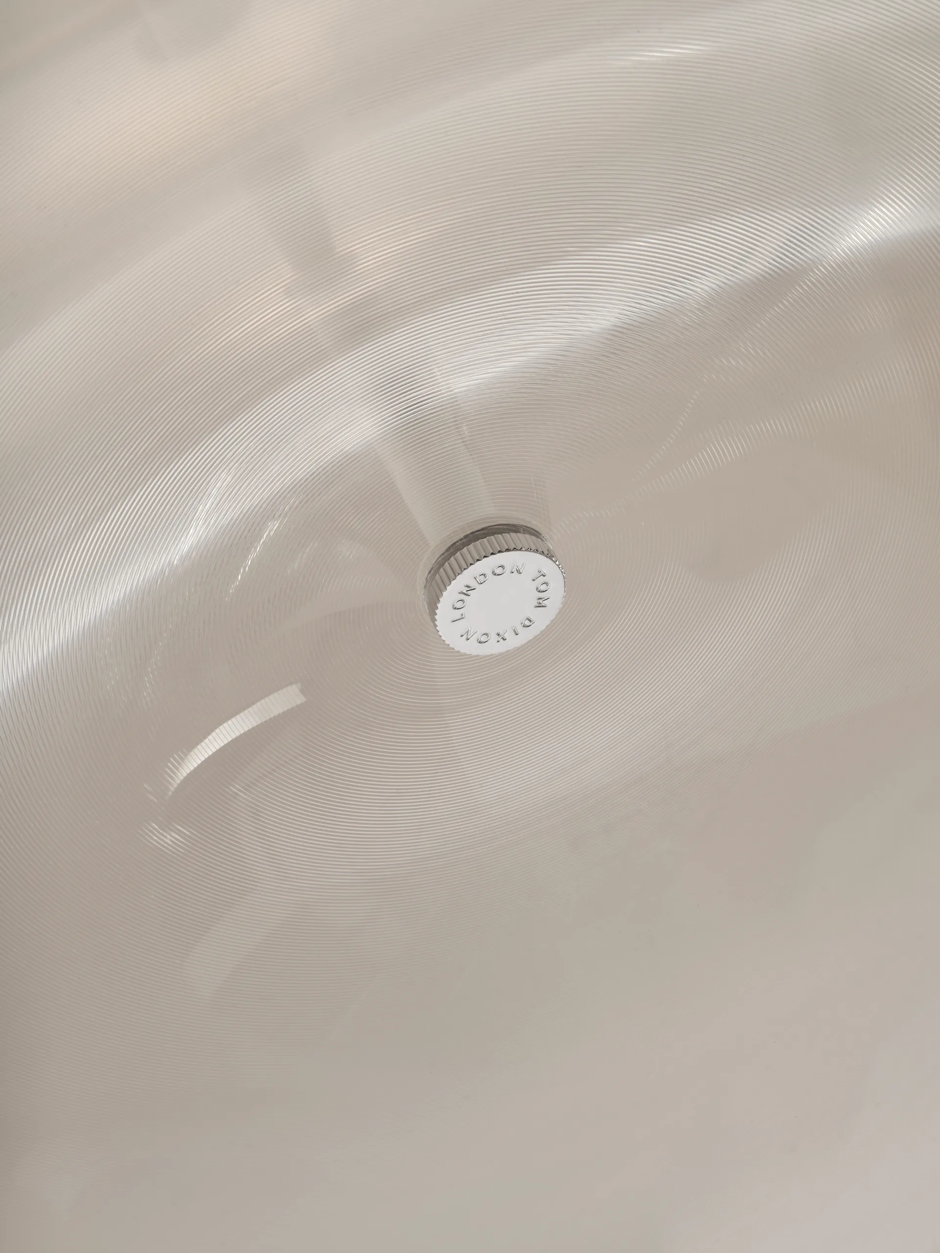 Lámpara colgante Pose, Silver, Ø43 × 30 cm Tom Dixon