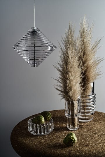Lámpara colgante Press Cone LED 34 cm - Transparente - Tom Dixon