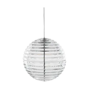 Lámpara colgante Press Sphere LED Ø30 cm - Transparente - Tom Dixon