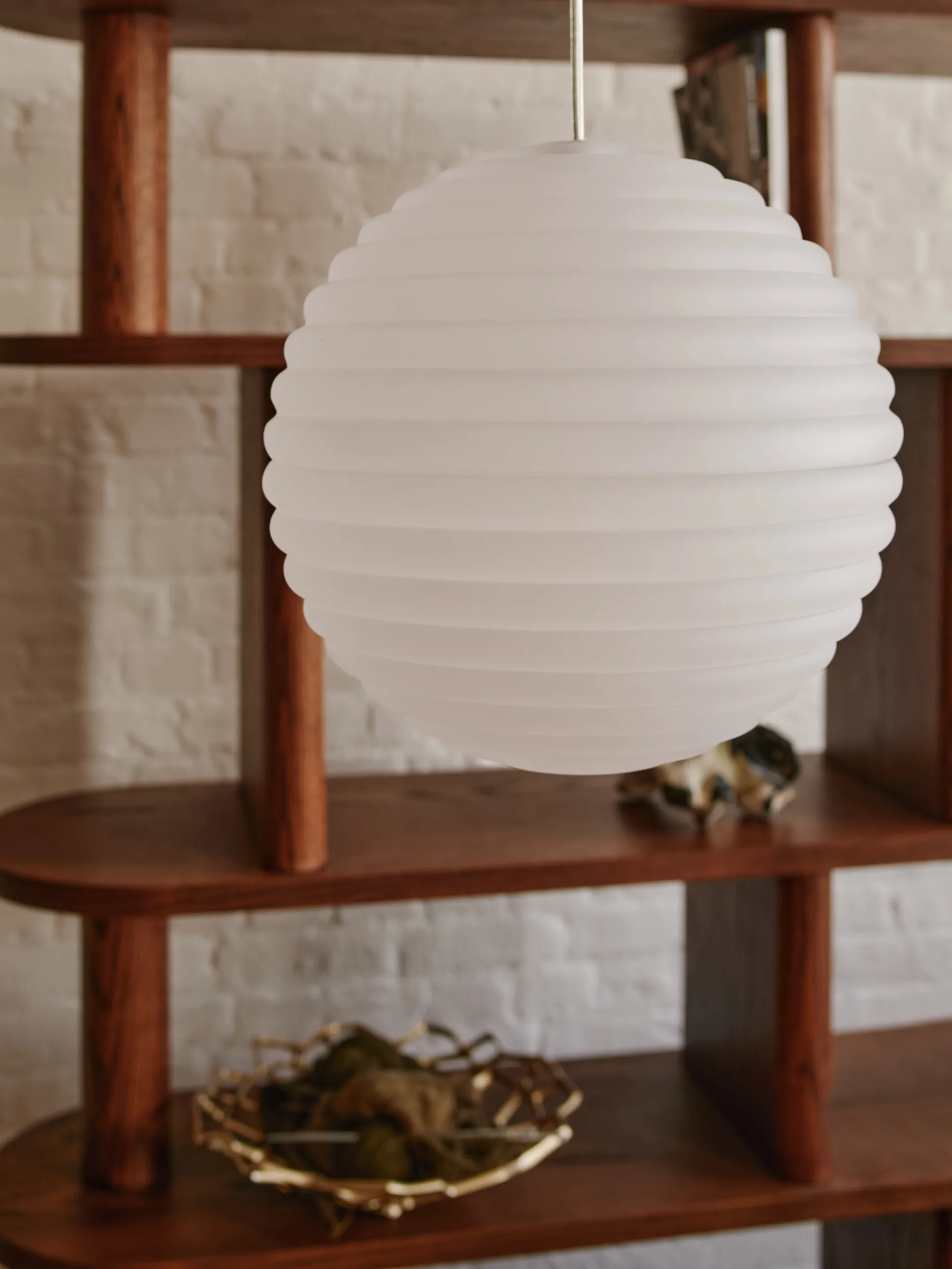 Lámpara colgante Press Sphere mini LLED Ø14,5 cm, Esmerilado Tom Dixon