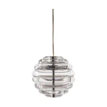 Lámpara colgante Press Sphere mini LLED Ø14,5 cm - Transparente - Tom Dixon