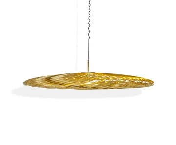 Lámpara colgante Spring LED latón - Grande - Tom Dixon
