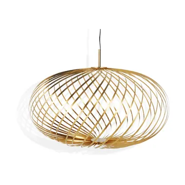 Lámpara colgante Spring LED latón - Mediano - Tom Dixon