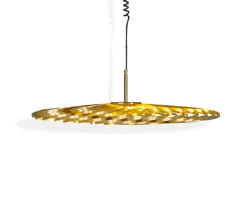 Lámpara colgante Spring LED latón - Pequeño - Tom Dixon