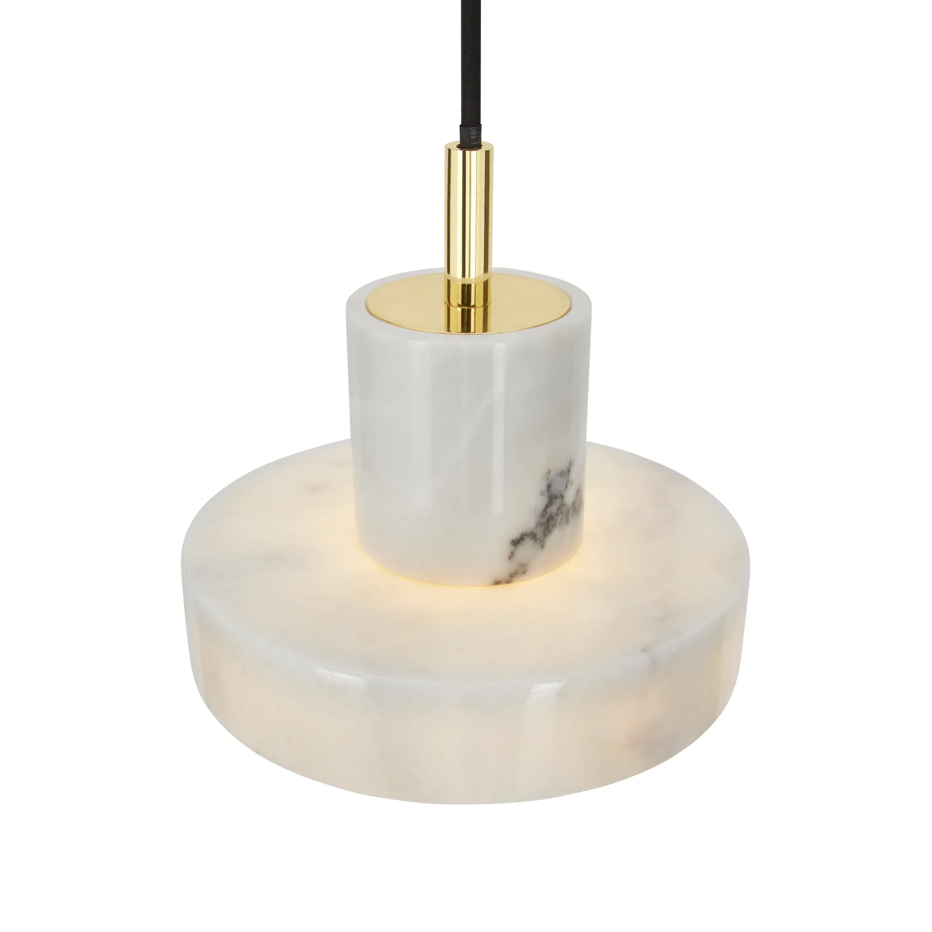 Lámpara colgante Stone, Mármol blanco Tom Dixon