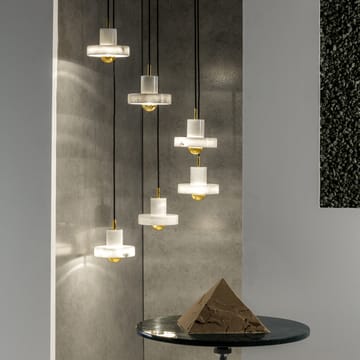 Lámpara colgante Stone - mármol blanco - Tom Dixon