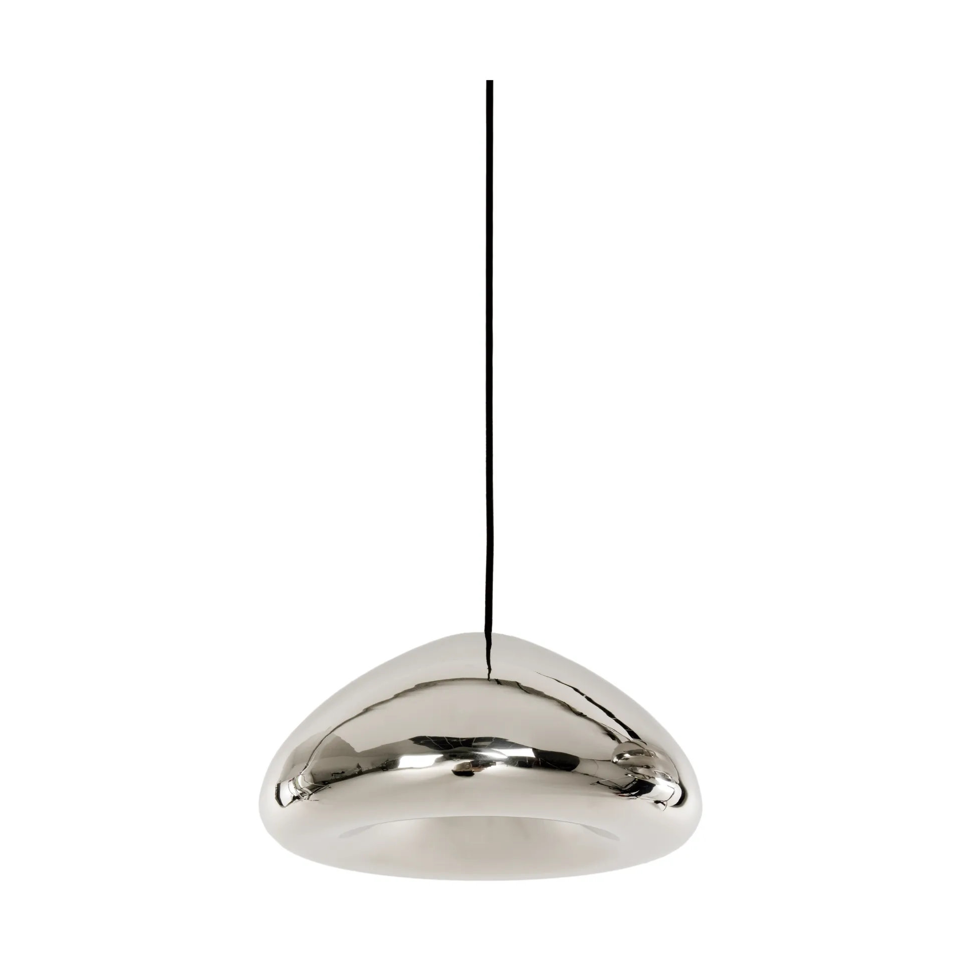 Lámpara colgante Void LED Ø30 cm, Acero inoxidable Tom Dixon