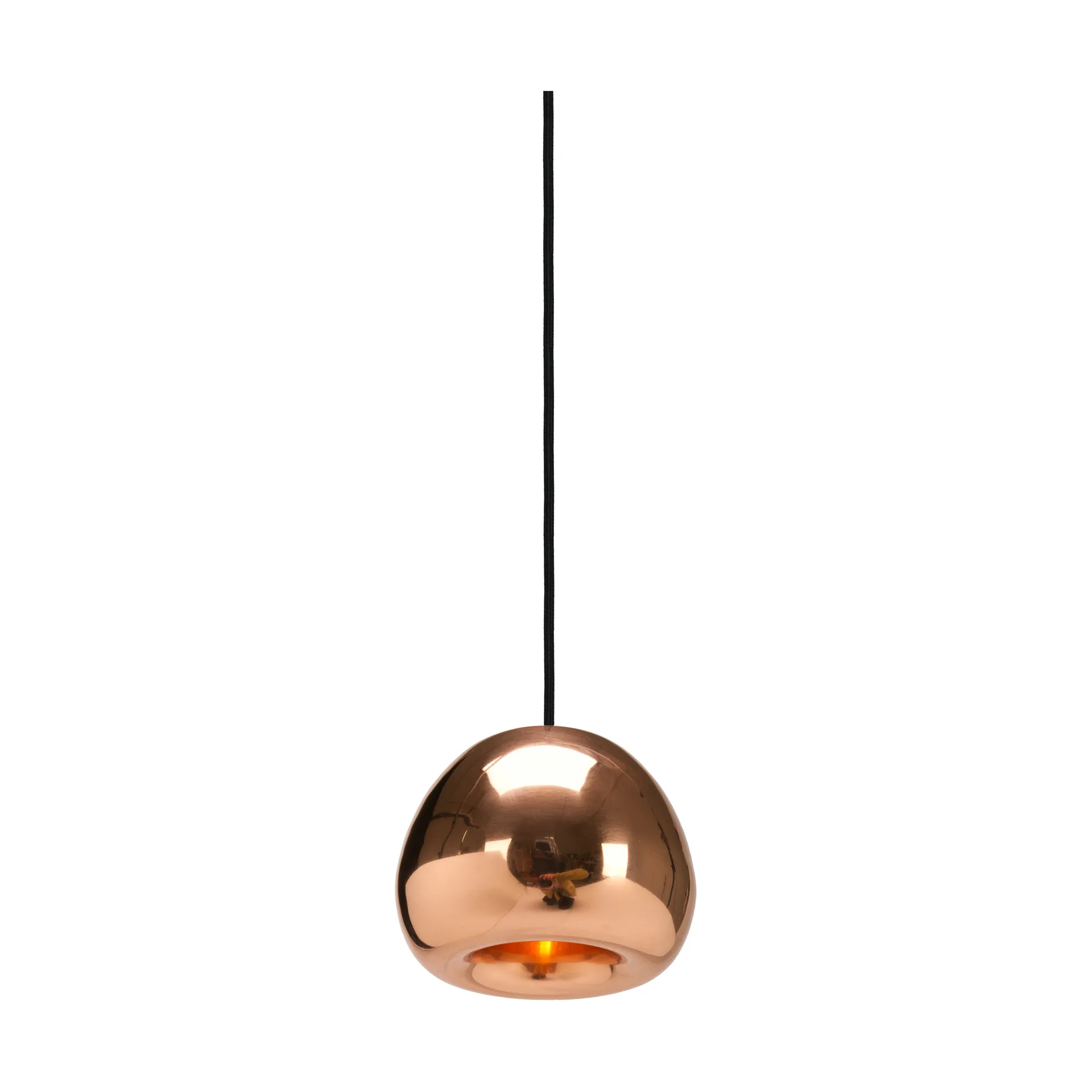 Lámpara colgante Void mini LED Ø15,5 cm, Cobre Tom Dixon