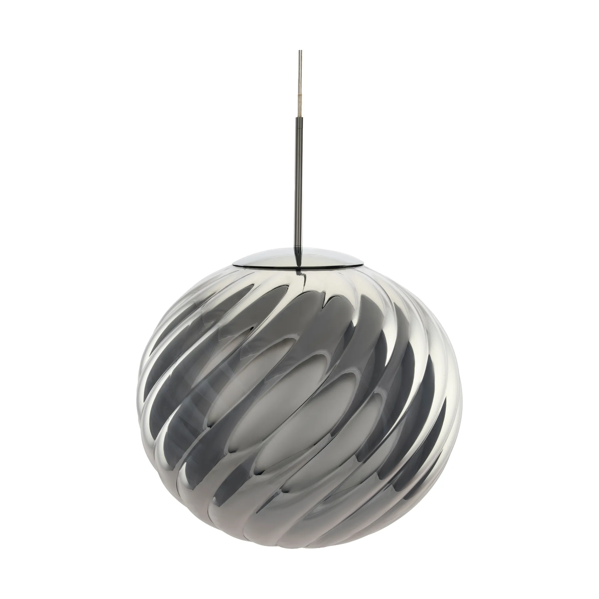 Lámpara colgante Whirl Ø45 cm, Plateado Tom Dixon