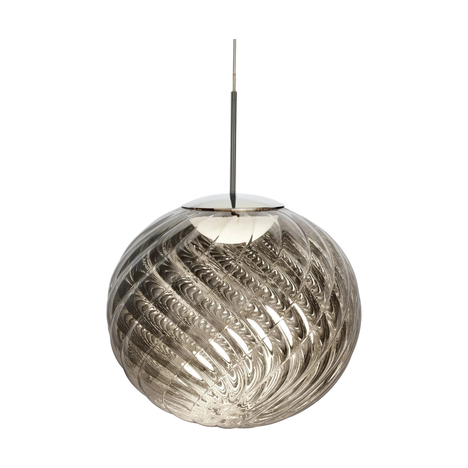 Lámpara colgante Whirl Ø45 cm, Plateado Tom Dixon