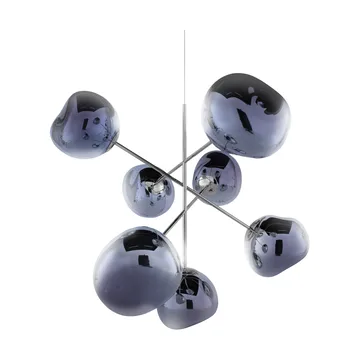 Lámpara de araña Melt Chandelier grande LED 196 cm - Humo - Tom Dixon