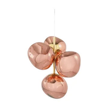Lámpara de araña Melt Chandelier mini LED 63,4 cm - Cobre - Tom Dixon