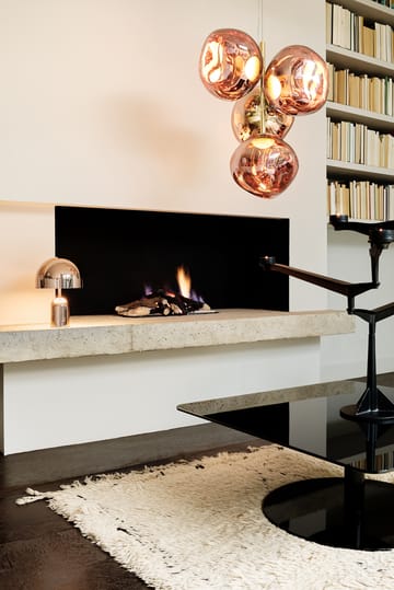 Lámpara de araña Melt Chandelier pequeña LED 103 cm - Cobre - Tom Dixon