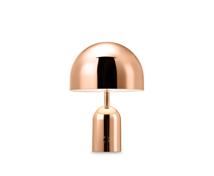 Lámpara de mesa Bell Portable, Copper Tom Dixon