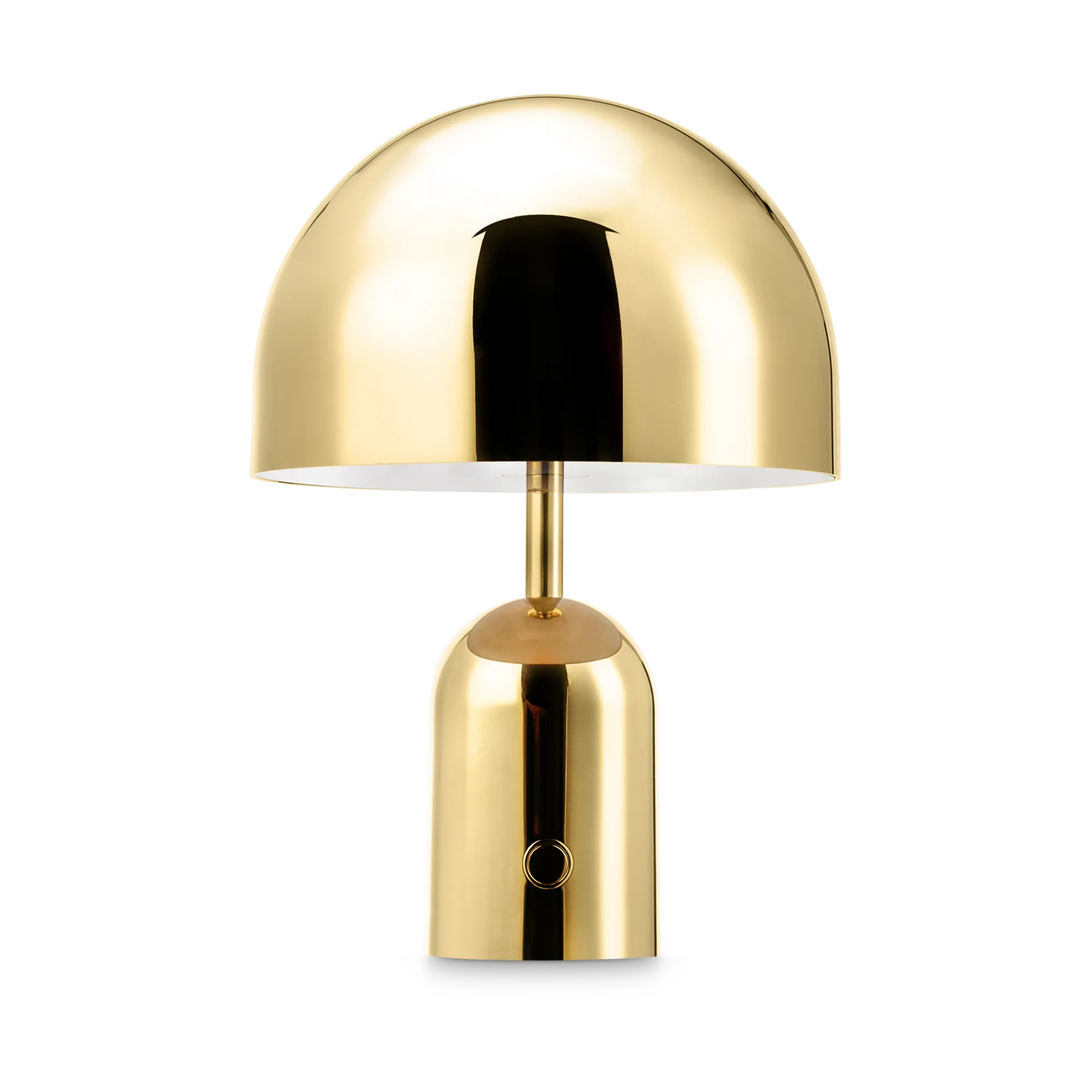 Lámpara de mesa Bell Portable, Dorado Tom Dixon