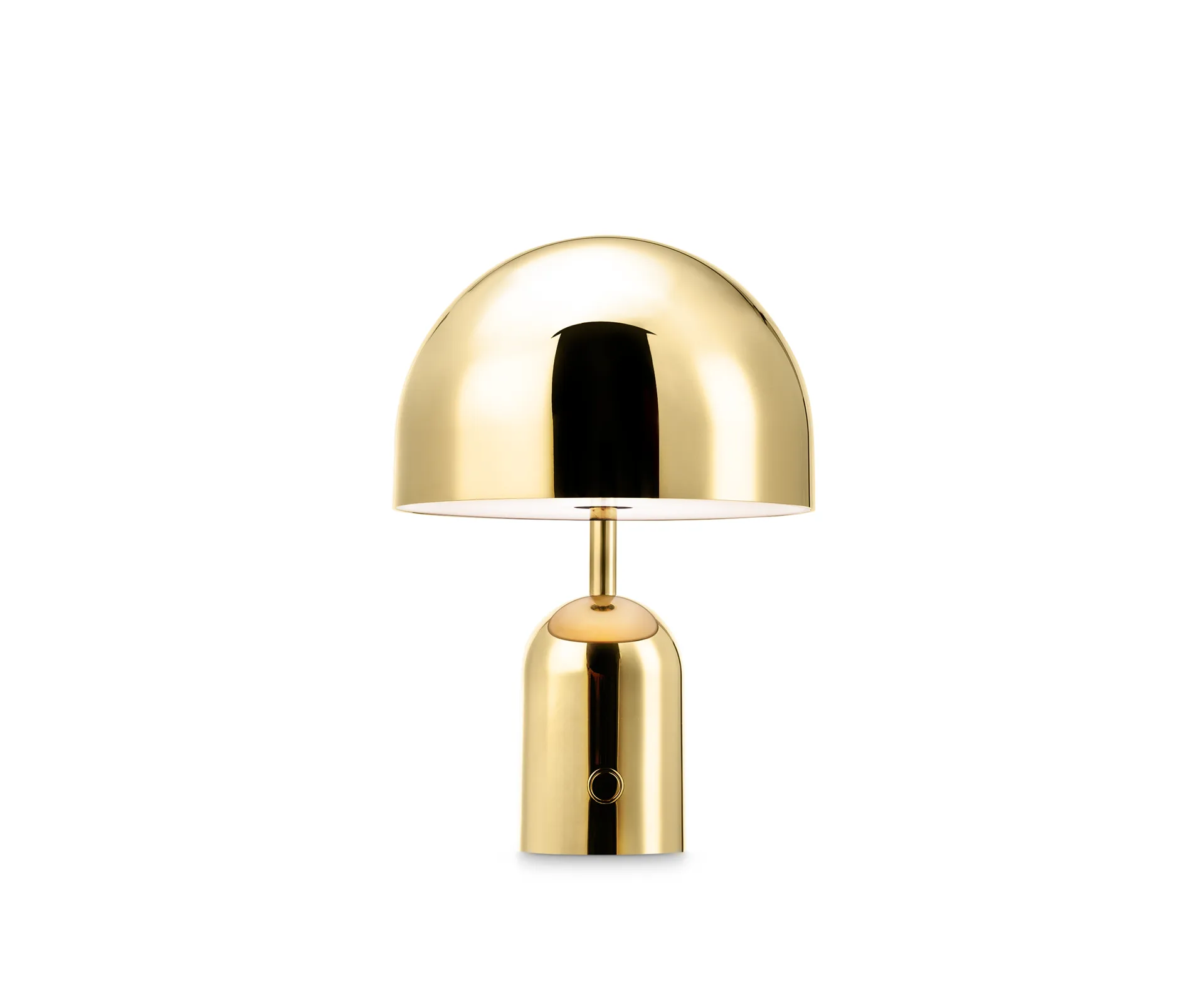 Lámpara de mesa Bell Portable, Dorado Tom Dixon