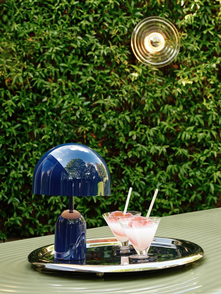 Lámpara de mesa Bell Portable LED 28 cm, Índigo Tom Dixon