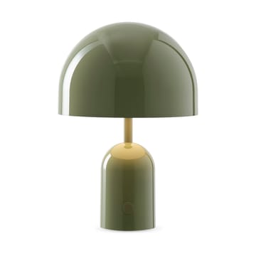 Lámpara de mesa Bell Portable LED 28 cm - Musgo - Tom Dixon