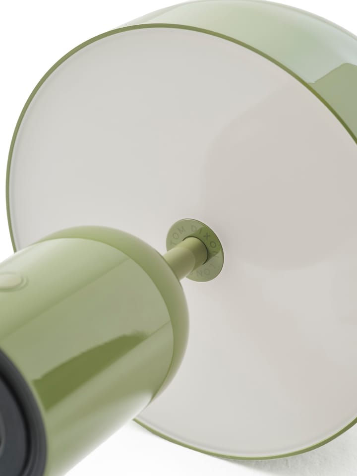 Lámpara de mesa Bell Portable LED 28 cm, Musgo Tom Dixon
