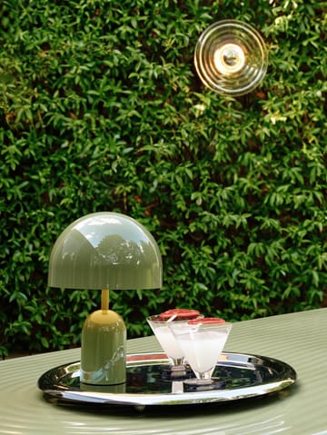 Lámpara de mesa Bell Portable LED 28 cm - Musgo - Tom Dixon
