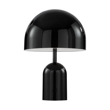 Lámpara de mesa Bell Portable LED 28 cm - Negro - Tom Dixon