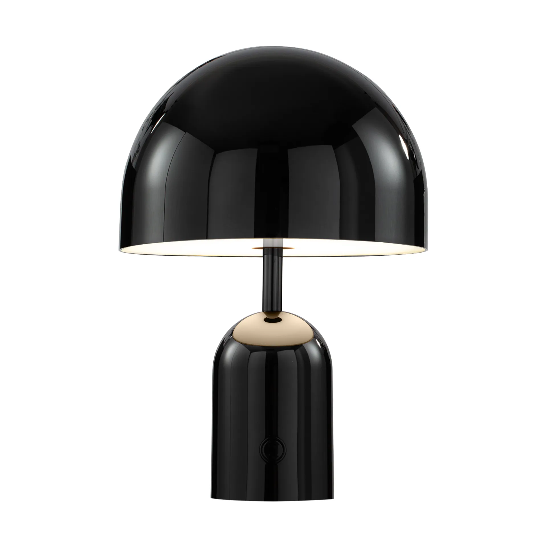 Lámpara de mesa Bell Portable LED 28 cm, Negro Tom Dixon