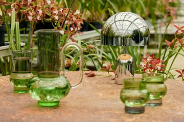 Lámpara de mesa Bell Portable LED 28 cm - Plateado - Tom Dixon