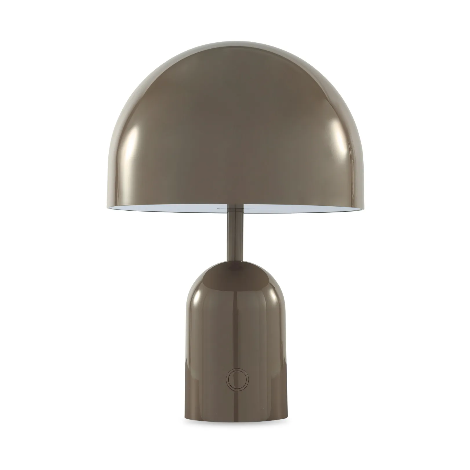 Lámpara de mesa Bell Portable LED 28 cm, Taupe Tom Dixon