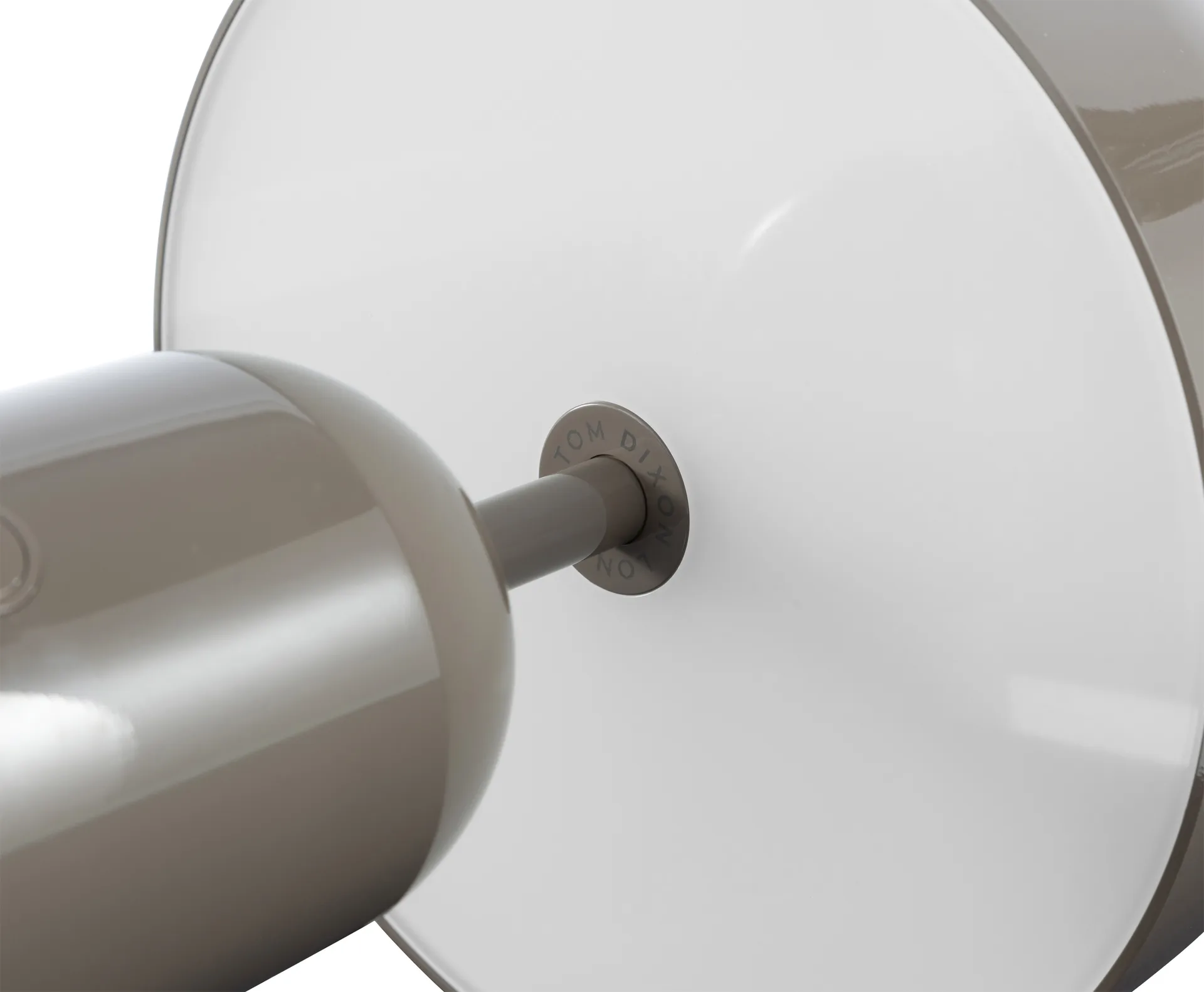 Lámpara de mesa Bell Portable LED 28 cm, Taupe Tom Dixon