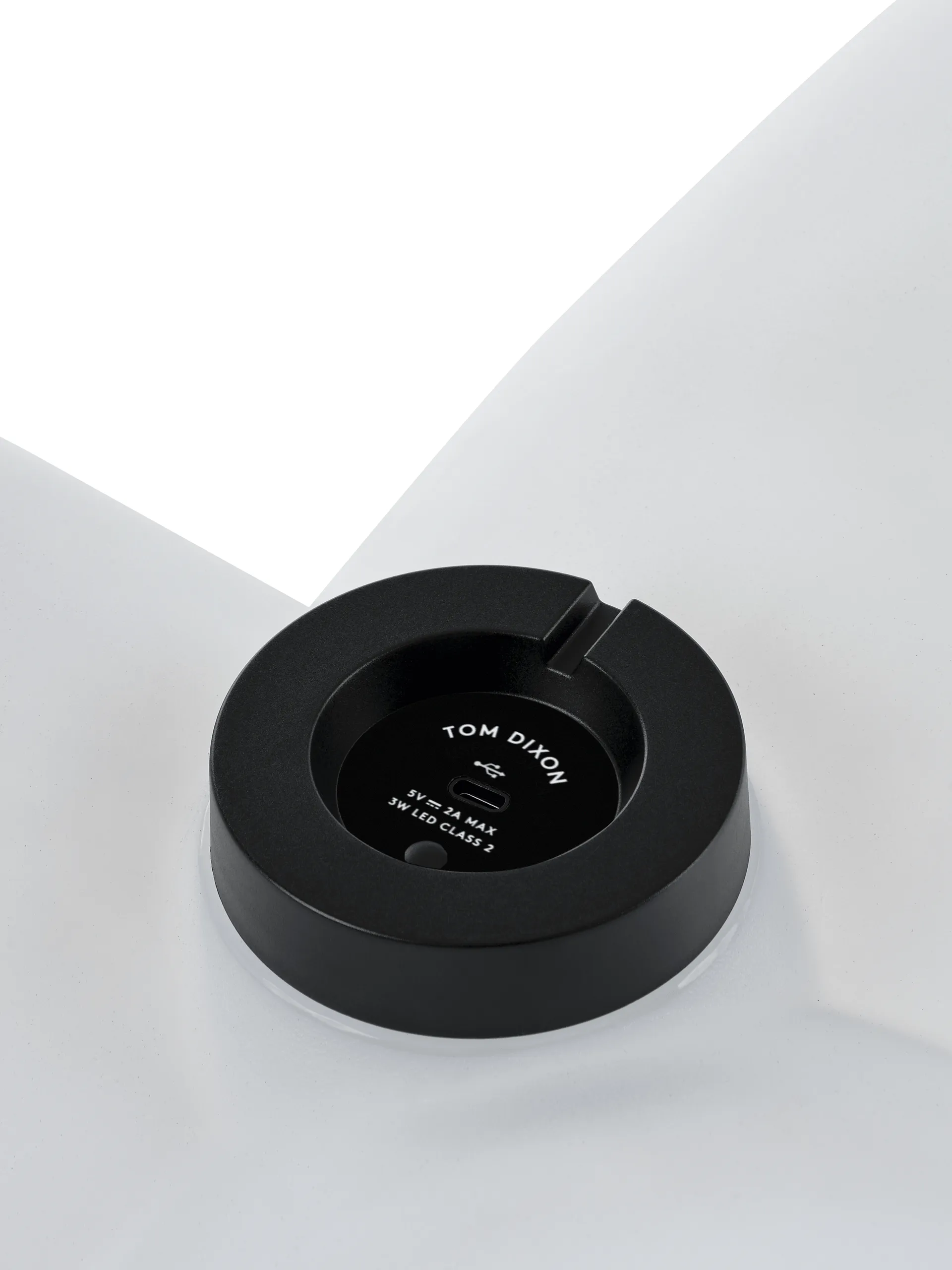 Lámpara de mesa Jack portátil, Blanco Tom Dixon