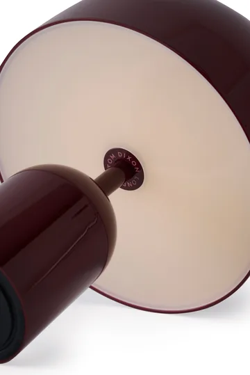 Lámpara de mesa LED Bell Portable 28 cm v.2 - Burgundy (burdeos) - Tom Dixon