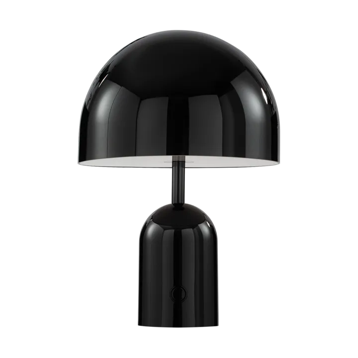 Lámpara de mesa LED portátil Bell 28 cm - Negro - Tom Dixon