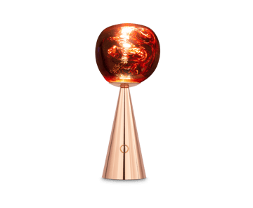 Lámpara de mesa Melt Portable - Copper - Tom Dixon