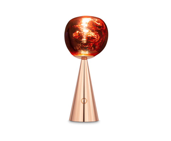 Lámpara de mesa Melt Portable, Copper Tom Dixon
